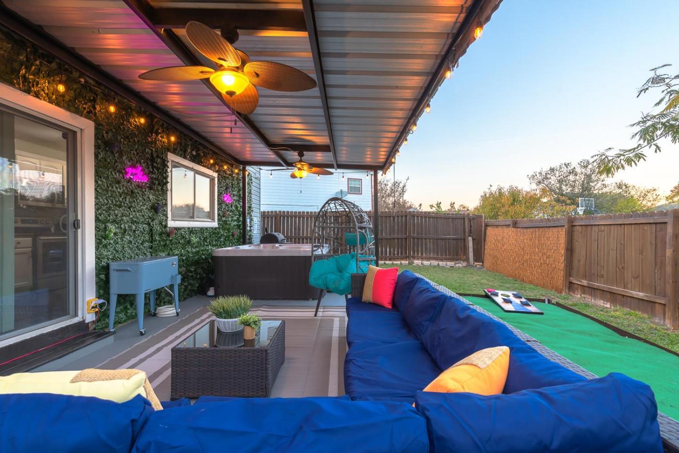 Gameroom, Bbq & Hot-Tub By Lackland & Seaworld San Antonio Exteriör bild