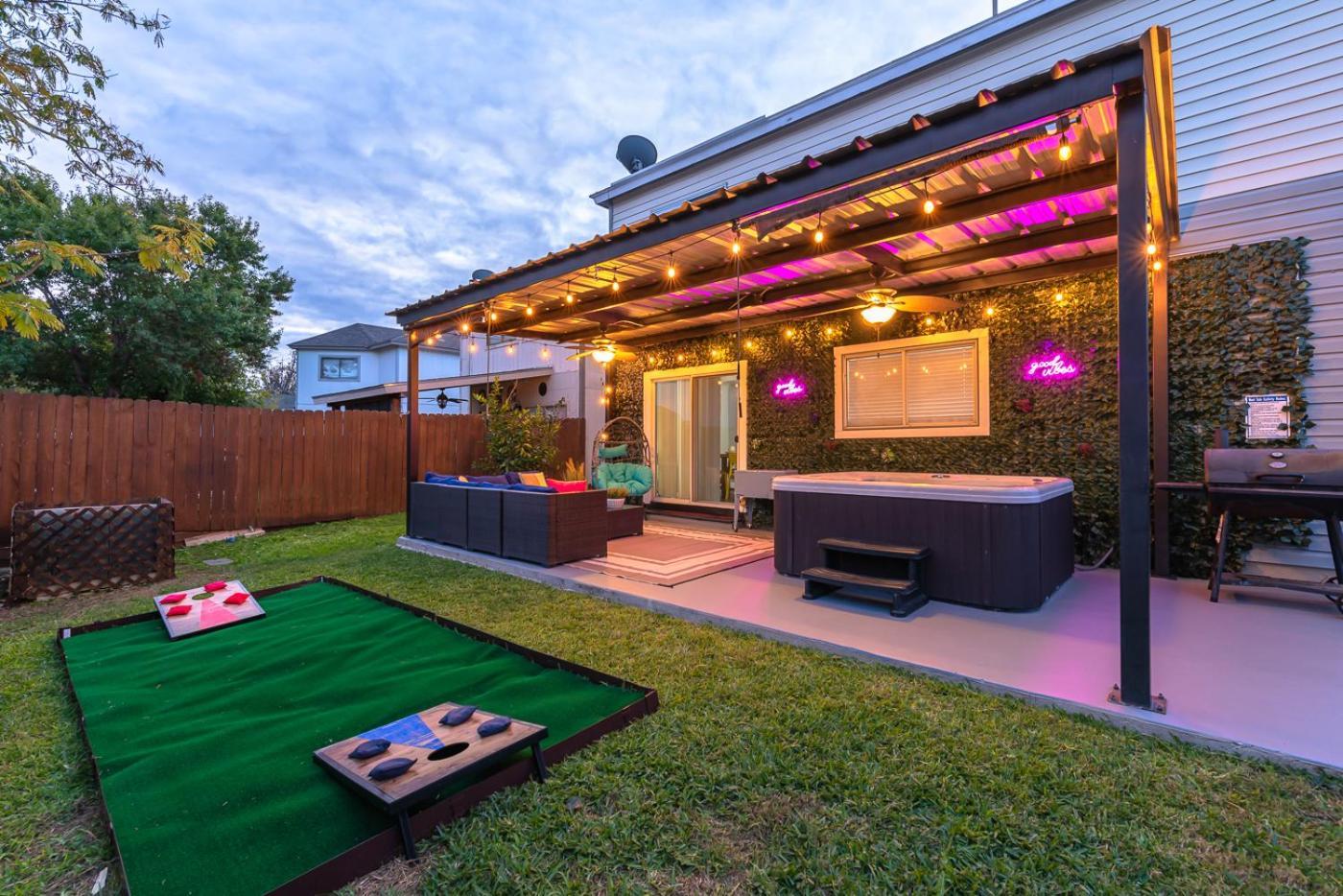 Gameroom, Bbq & Hot-Tub By Lackland & Seaworld San Antonio Exteriör bild